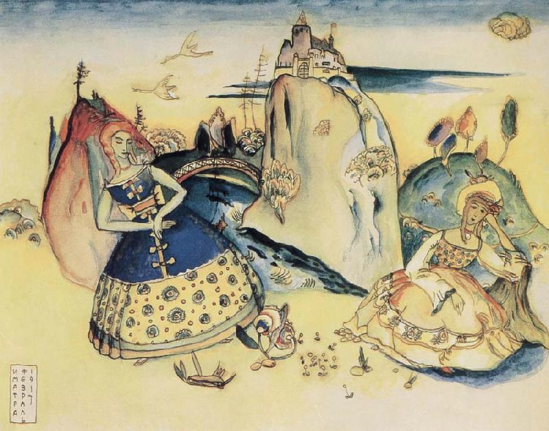 Wassily Kandinsky Imatra oil painting image